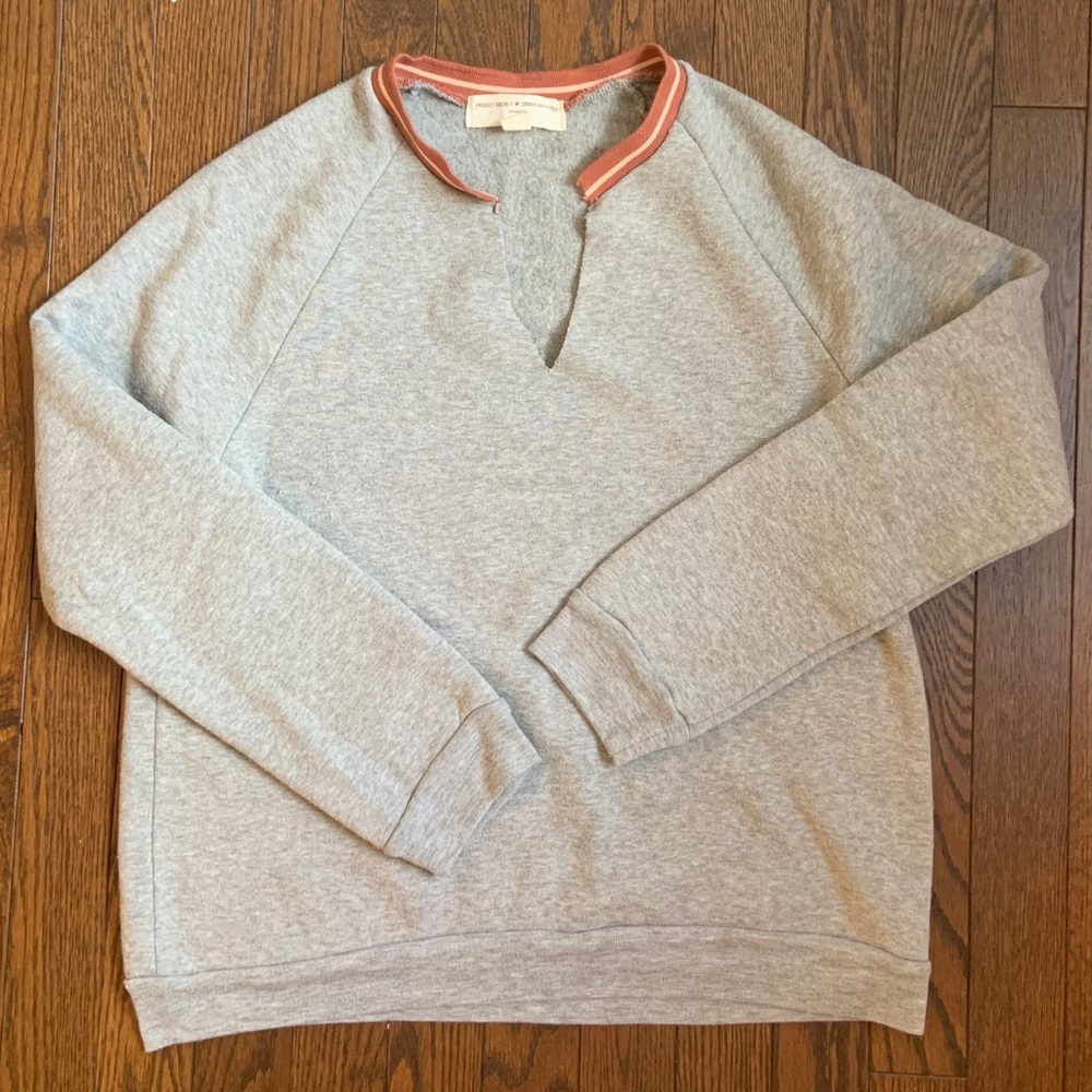 Gray pullover
